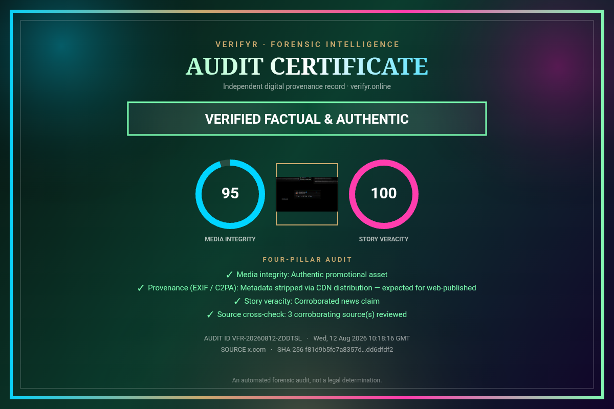 The Meta-Audit Loop: When Verifyr Audited the Platform That Built Its Engine.
